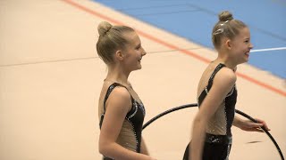 Södertälje Duo Tindra Laukkanen Leia Plahn 20191123 [upl. by Newmark802]