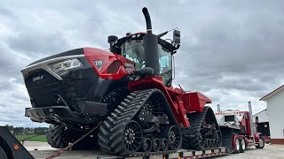 New 715 Horsepower Case IH Quadtrac Tractor Arrives At The Farm Season 5 Episode 3 [upl. by Ariek924]