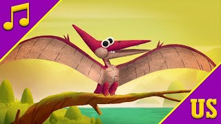 Pterodactylus  US SingAlong  StoryBots [upl. by Serrano]