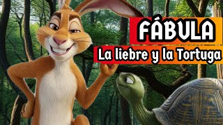 🐰La Liebre y la Tortuga 🐢I Fábula Popular [upl. by Sybila]