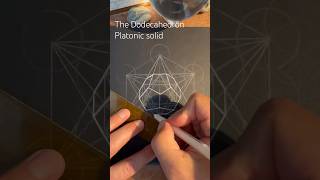 How to draw the Dodecahedron Platonic Solid including Terrence Howard’s Lynch Pin design Fast [upl. by Atinuhs]