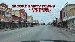 SPOOKY Empty Towns In Rural Forgotten Texas [upl. by Llednar]