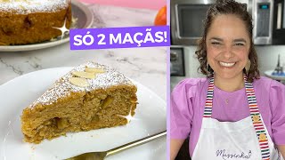 O MELHOR BOLO de MAÇÃ CARAMELADA DO MUNDO JÁ SAI DO FORNO RECHEADO [upl. by Anera]