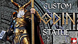 Custom All Father Odin 14 Statue [upl. by Ynamrej]