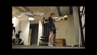 Danny D  30 minute 16 kg kettle bell full body workout  beginner [upl. by Yelda]