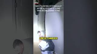 Deputy Crying Hysterically After Allegedly Killing Wife in Oklahoma Home  Emotional  Viral [upl. by Neirbo]