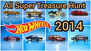 Hot Wheels All Treasure Hunt 2014  Hot Wheels STH [upl. by Lallage]