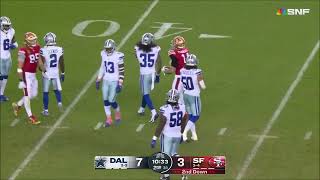 Ricky Pearsall  Highlights  49ers vs Dallas Cowboys  NFL Week 8 2024 [upl. by Latimore]