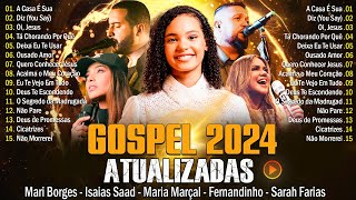 Louvores de Adoração 2024  Louvores Para Sentir O Espírito Santo  Top Hinos Gospel🙏 com lentra [upl. by Ahsienek]