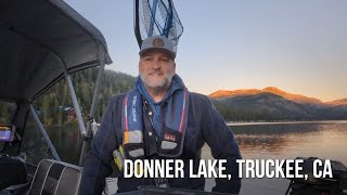 Donner Lake Fishing Report [upl. by Nnagrom]