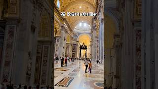 St Peter’s Basilica Rome Italy [upl. by Pliske]