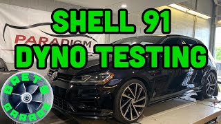 Dyno Testing Different Fuel Brands Shell 91V Power VS Chevron 94 [upl. by Elamor545]