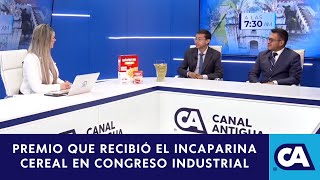 Tema Premio que recibió el Incaparina Cereal en Congreso Industrial [upl. by Miun]