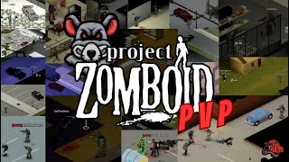 Project Zomboid PVP  1 day experience at Project Aftermath [upl. by Neruat363]