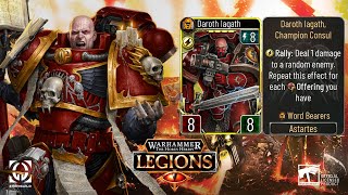 The Hand of Destiny  New Erebus Deck  The Horus Heresy Legions [upl. by Hines688]