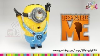 Parte 2 MINIONS WALL CLOCK Polymer Clay Tutorial  RELOJ DE MINIONS de Arcilla Polimérica [upl. by Almire91]