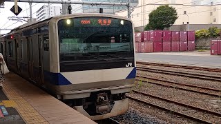 E501系K701編成日立駅入線シーンampE531系K476編成日立駅発車シーン [upl. by Valle]