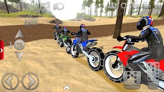 Moto Extreme Dirt Bikes Driving Motocross Game 1  Offroad Outlaws Android Gameplay [upl. by Neelahtak]