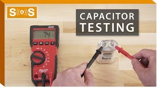 How to Test an HVAC Motor Capacitor  Spec Sense [upl. by Acirem]