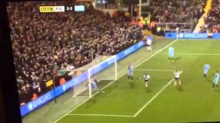 Vincent Kompany Own Goal v Fulham FC [upl. by Lissa]