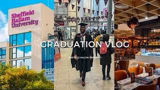 Graduation Vlog Sheffield Hallam University A Beautiful Moment in Our Lives [upl. by Bethina]