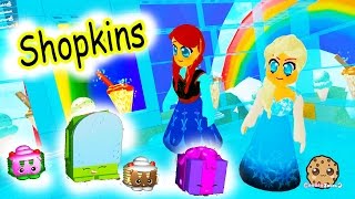 Shopkins Disney Frozen amp Fashion Frenzy Roblox Lets Play Online Games [upl. by Esened587]