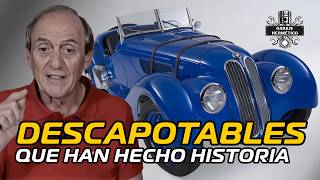 10 COCHES DESCAPOTABLES que han hecho historia [upl. by Eleph365]