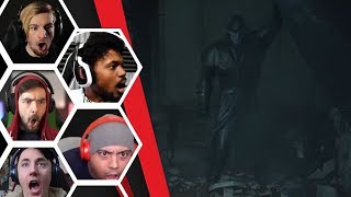 Lets Players Reaction To Their First Encounter With The TyrantMr X  Resident Evil 2 Remake [upl. by Nivram858]