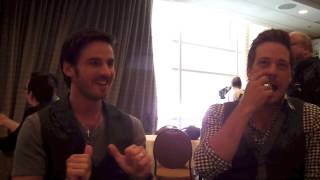 Colin ODonoghue and Michael Raymond James [upl. by Trebor296]