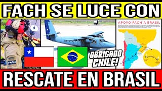 FACh RESCATA Estudiantes en Brasil 🇨🇱 Chile Valparaiso ViñaDelMar BioBio GranSantiago [upl. by Llegna]