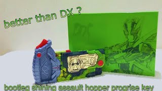 REVIEW bootleg shining assault hopper progrise keyKamen rider zerp oneshinning hopper progrise key [upl. by Malha]