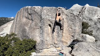 Adage Possible FA  Idyllwild Bouldering [upl. by Doy]