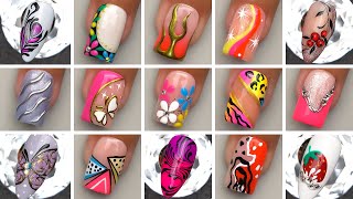 20 Oddly Satisfying Nail Art Compilation  Relaxing Nail Designs  Olad Beauty [upl. by Dorrehs]