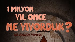 İlk Akşam Yemeği  1 Milyon Yıl Önce Ne Yiyorduk [upl. by Assile]