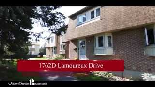 1762D Lamoureux Drive Orleans Ottawa  Video Tour [upl. by Montana]