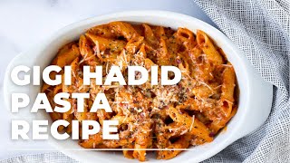 Gigi Hadid inspired spicy pasta recipe  Penne alla Vodka [upl. by Maya410]