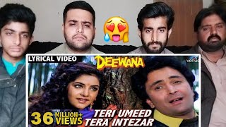 Teri Umeed Tera Intizar Song  Pakistani Reaction [upl. by Airdni]