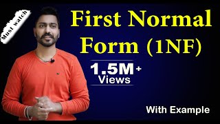 Lec21 First Normal form in DBMS in HINDI  1st Normal form क्या होती है [upl. by Nnayar768]