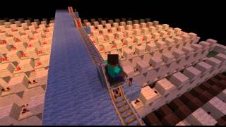 Bingo Players Rattle Original Mix with Minecraft Note Blocks [upl. by Idolah]