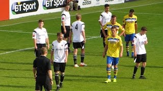 Staines Town v Faversham Town  Sept 2015 [upl. by Leahcar841]