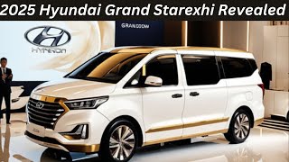 All New 2025 HYUNDAI GRAND STAREXH1 Revealed Amazing Luxury VAN [upl. by Octave]