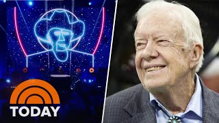 Stars celebrate Jimmy Carter’s 100th birthday with benefit concert [upl. by Nageam]