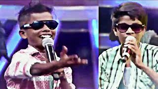 Poovaiyar Dhanush super singer today mass Vijay TV [upl. by Raouf]