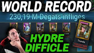 WORLD RECORD HYDRA  230 Millions Hard Hydra Raid Shadow Legends FR [upl. by Singleton]