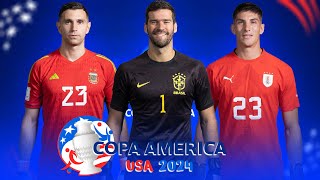 Impossible Goalkeeper Saves Of Copa América 2024 USA [upl. by Hilda428]