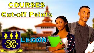 University of Ghana Courses and Cut Off Points  Legon Courses and Grades [upl. by Lean429]