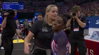 Simone Biles 2024 US Olympic Trials  Day 2 [upl. by Gilberta701]