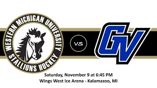 Nov 9  WMU Stallions D3 vs Grand Valley State University [upl. by Donahoe]