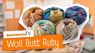 Woll Butt Ruby  Produktvorstellung  buttinette TV DIY [upl. by Eiramana]