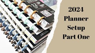 2024 Planner Setup  Part One  Happy Planner [upl. by Vedette966]